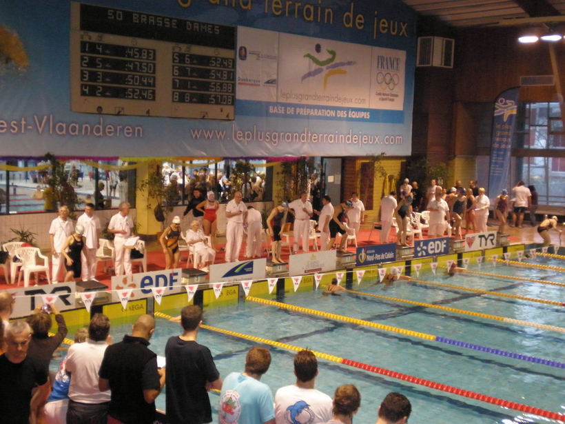 Participation de Christine Baudoux au championnat de france des Maîtres a Dunkerque 2011 
