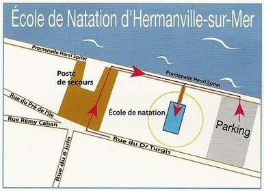 Contactez nous et Accès à la piscine