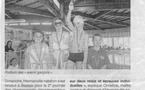 Ouest France : Mai 2012 : A Bayeux, Hermanville natation remporte des podiums