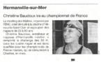 Ouest France : 15 février 2013 : Christine Beaudoux ira au championnat de France !